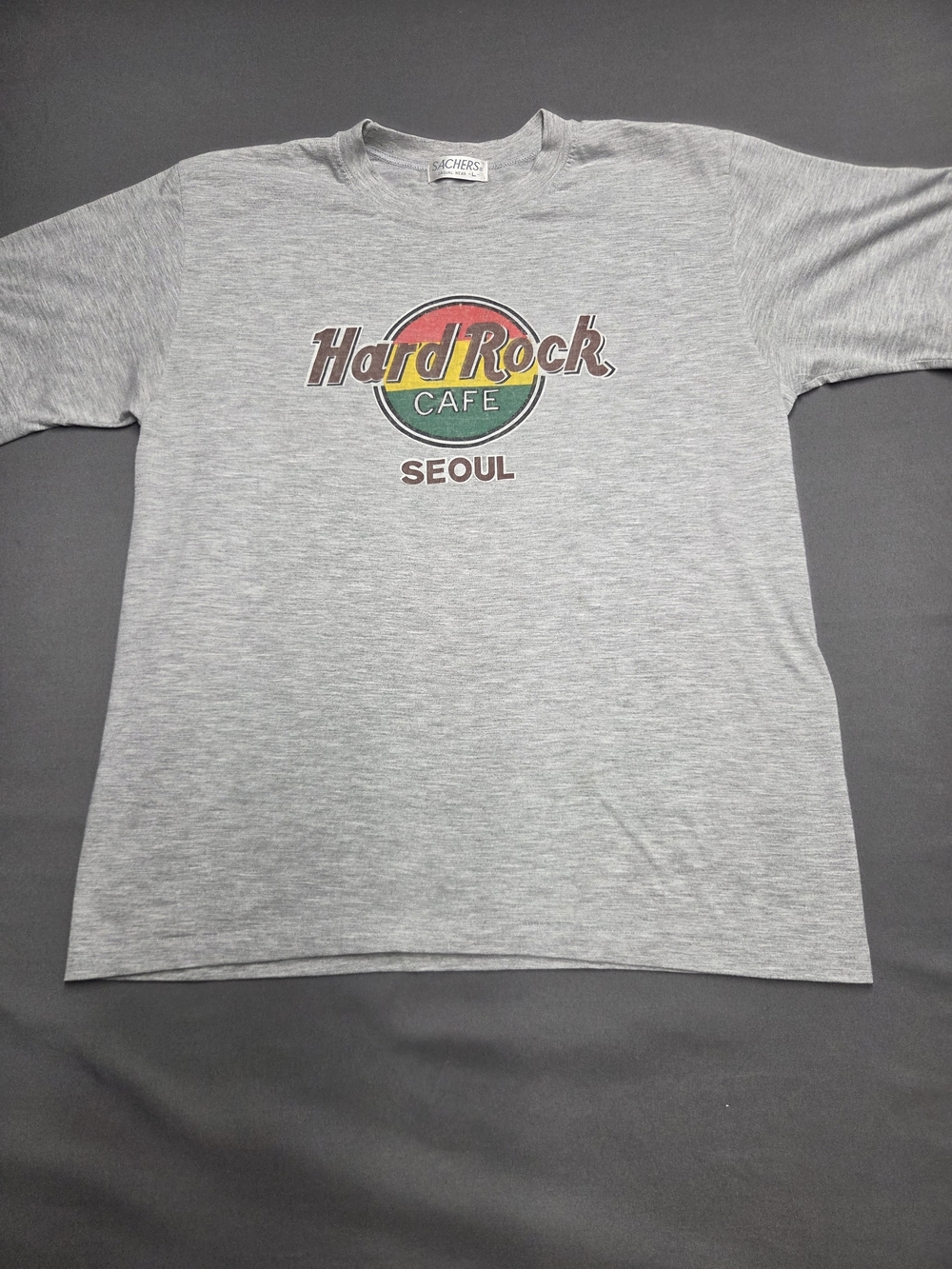 Hard Rock Cafe Seoul Gray Logo T-Shirt
